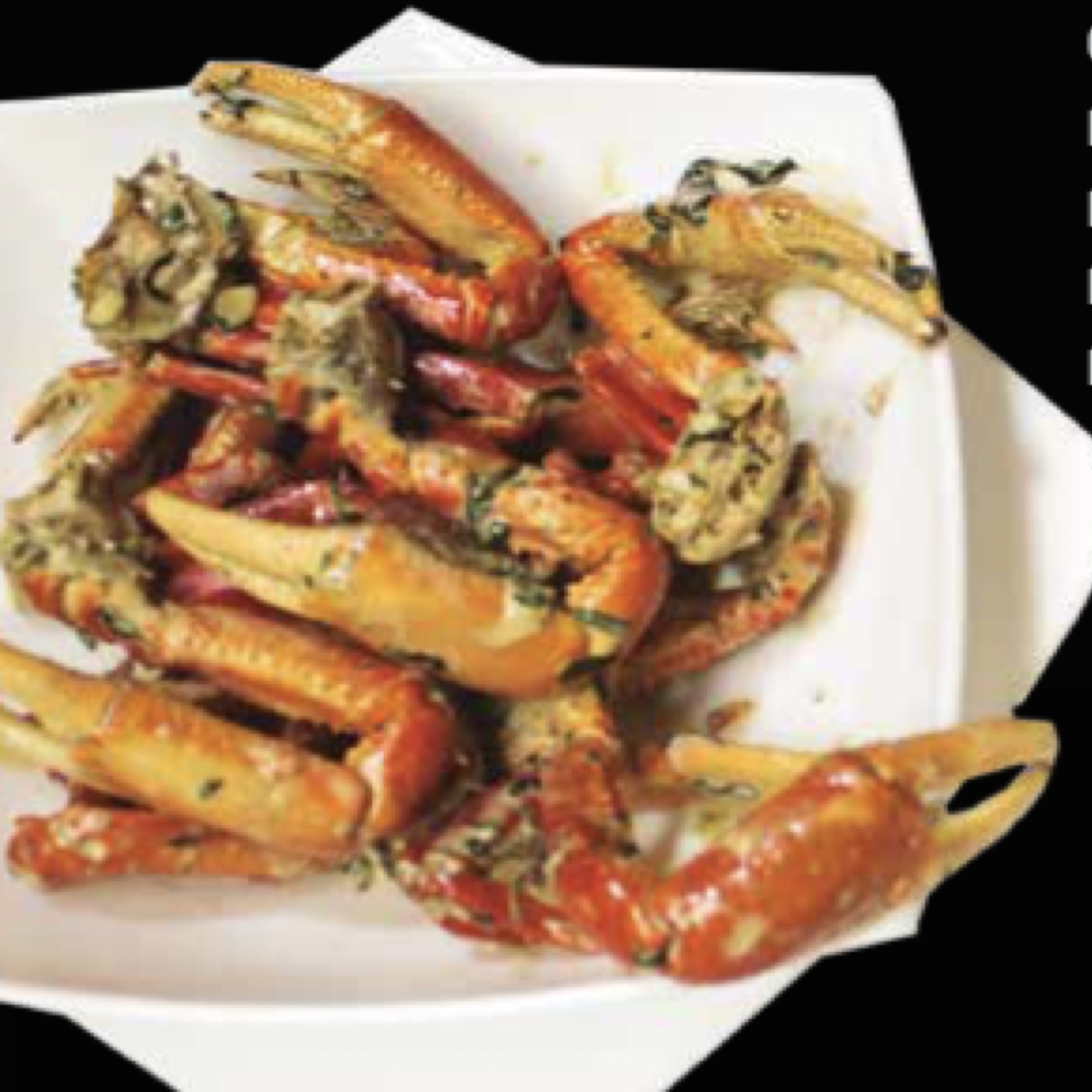 Plato de cangrejo de La Casa del Marisco